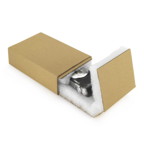 Caisse carton à mousse alvéolée 1 cannelure