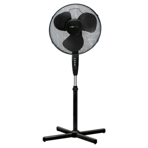 Fan de piédestal, noir