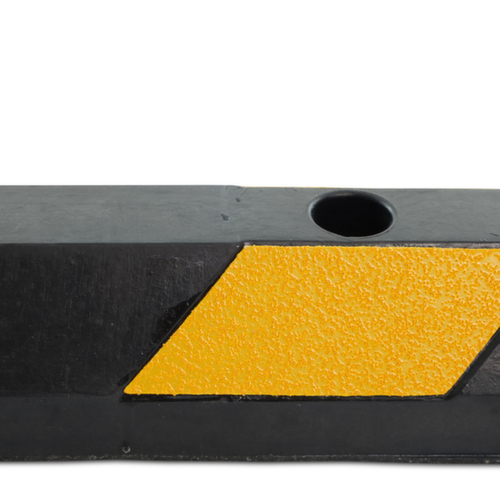 UDOBÄR Délimitation de parkings, largeur 1830 mm, noir/jaune