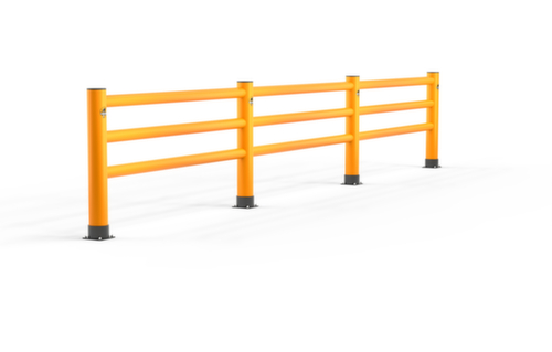 a.m.p.e.r.e. rambarde modulaire Rack Mammut®, main courante, longueur 4000 mm