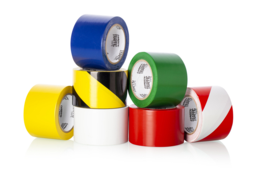 a.m.p.e.r.e. Ruban de marquage au sol TRAFFIC Tape Standard, rouge