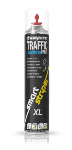 Kit de marquage au sol EXTRA PAINT XL® avec 6 bombes aérosols de 0,75 l, rouge