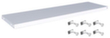 hofe Tablette pour rayonnage à boulonner type lourd, largeur x profondeur 1300 x 400 mm