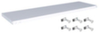 hofe Tablette pour rayonnage à boulonner type mi-lourd, largeur x profondeur 1300 x 400 mm