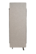 LUXOR cloison acoustique démontable RECLAIM élément d'extension, hauteur x largeur 1680 x 600 mm, paroi gris clair