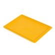 Couvercle jaune pour bac gerbable norme europe multicolore RAJA