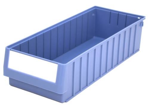 BITO Verstärkter Regalkasten, taubenblau, Tiefe 600 mm