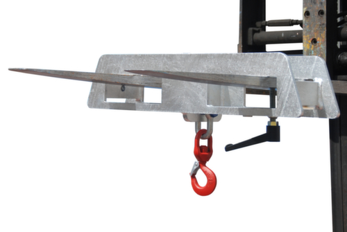 Bauer Lasthaken LH-II mit 2 Gabeltaschen