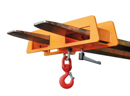 Bauer Lasthaken LH-II mit 2 Gabeltaschen