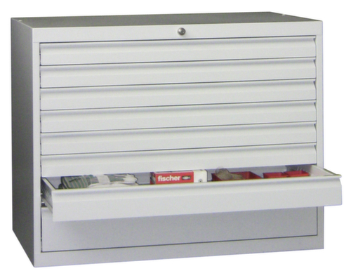 PAVOY Schubladenschrank Basis Plus RAL7035, 8 Schublade(n), RAL7035 Lichtgrau/RAL7035 Lichtgrau