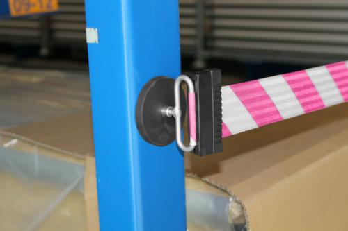 Wandgurtsystem Mag Mount mit Magnetbefestigung, Gurtlänge 12 m