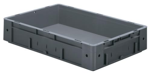 Euronorm-Stapelbehälter, grau, Inhalt 20 l