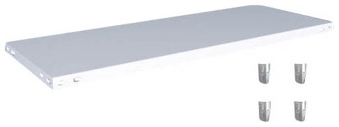 hofe Fachboden für Systemregal, Breite x Tiefe 1300 x 500 mm