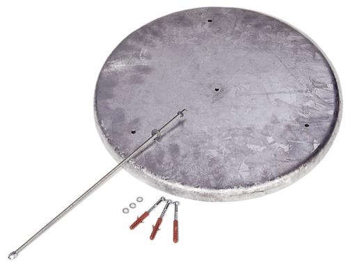 Standascher mit Dach, silber