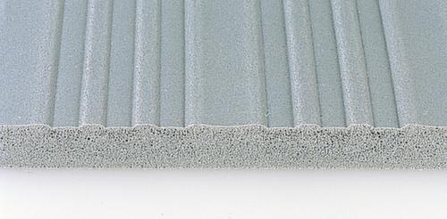 Miltex Arbeitsplatz-Bodenbelag Yoga Meter Basic Meterware, Länge x Breite 2000 x 900 mm