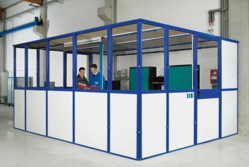 Flügeltür-Aufsatzelement für Trennwandsystem, Breite 2180 mm