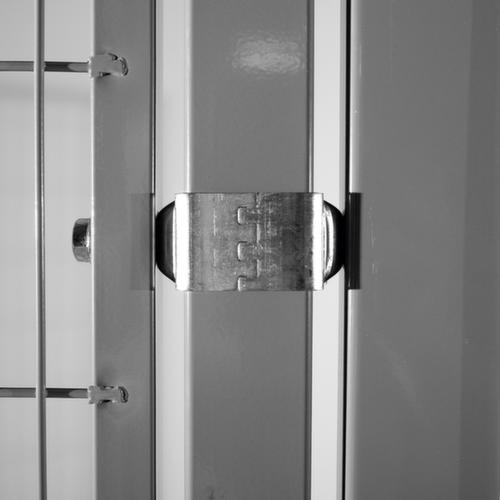 TROAX Stütze für Maschinen-Schutzgitter, Höhe x Breite 2200 x 60 mm