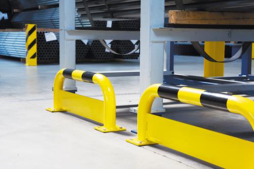 Moravia Rammschutzbügel BLACK BULL mit Unterfahrschutz, Höhe x Breite 350 x 1000 mm