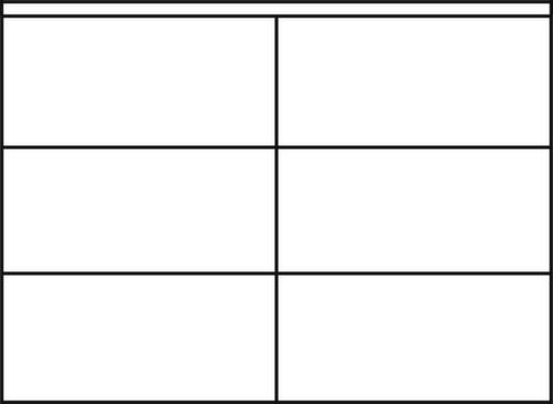 C+P Schiebetürenschrank ERGO mit Abdeckplatte