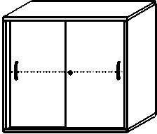 Gera Büro-Schiebetürenschrank Pro