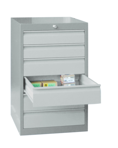 PAVOY Schubladenschrank Basis Plus RAL7035, 6 Schublade(n), RAL7035 Lichtgrau/RAL7035 Lichtgrau