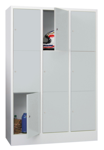 PAVOY Schließfachschrank Basis, 9 Fächer