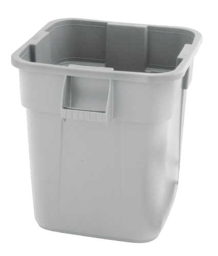 Rubbermaid Eckiger Wertstoffcontainer BRUTE, 151 l, grau