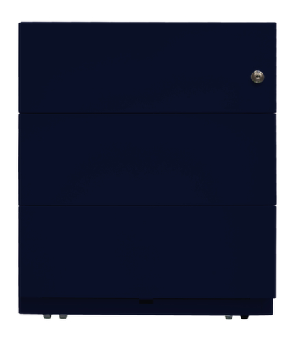 Bisley Rollcontainer Note, 3 Schublade(n), oxfordblau/oxfordblau