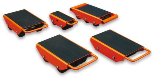 RAPIDLIFT Schwerlast-Transportroller mit rutschfester Tragplatte, Traglast 6000 kg