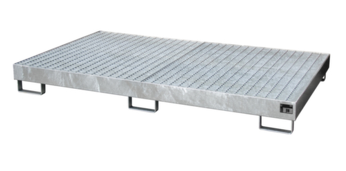 Regalwanne mit Gitterrost