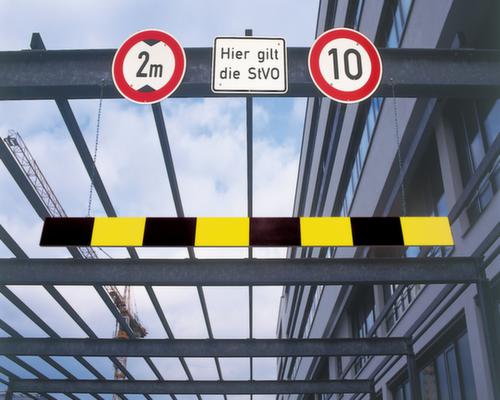 Moravia Höhenbegrenzer MORION aus Aluminium, Länge 2500 mm