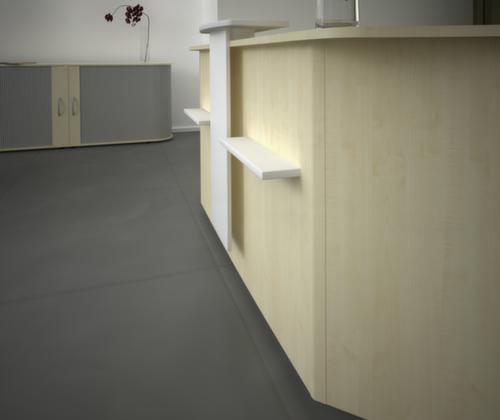 Vorbautheke mit Monitorausschnitt