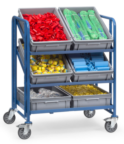 fetra Eurokastenwagen, Traglast 250 kg, 3 Etagen