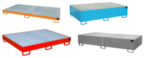 Regalwanne mit Gitterrost