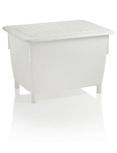 Unterfahrbarer Rechteckbehälter