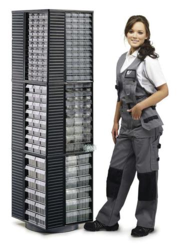 Treston Drehständer 12-550 (leer), für 12 Lagermagazine Tiefe 180 mm