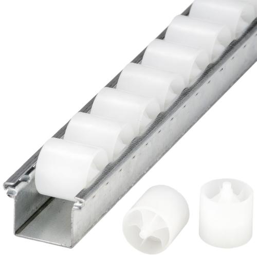 Rollenleiste in leichter Bauart