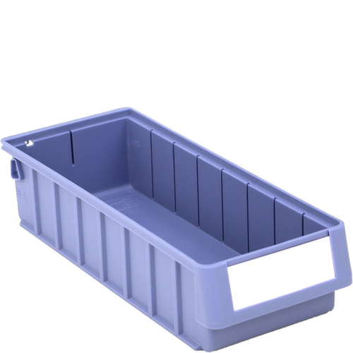 BITO Verstärkter Regalkasten, taubenblau, Tiefe 400 mm