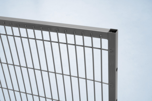 TROAX Wandelement für Maschinen-Schutzgitter, Höhe x Breite 1250 x 300 mm