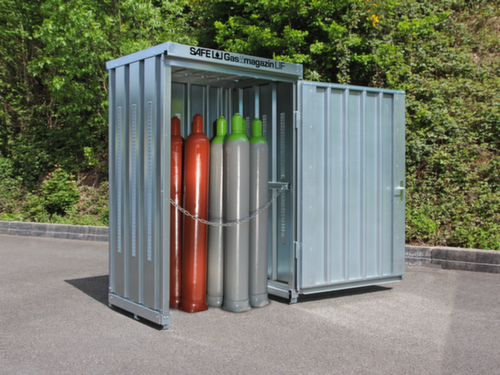 Gasflaschen-Lager