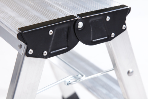 Krause Rollklapptritt Monto® Rolly®, Aluminium, gelb