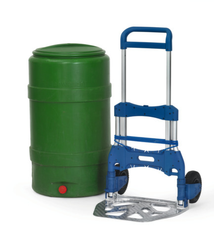 fetra Klappbare Paketkarre, Traglast 250 kg, Luft-Bereifung