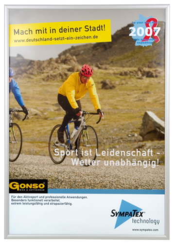 Franken Bilderwechselrahmen für den Außenbereich