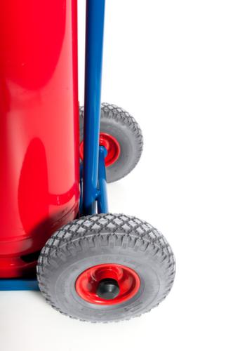Rollcart Flaschenkarre, für 1 x 33 kg Propangas Flasche, Luft-Bereifung