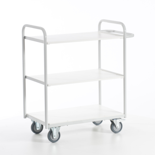 Rollcart Bürowagen, Traglast 150 kg, 3 Etagen