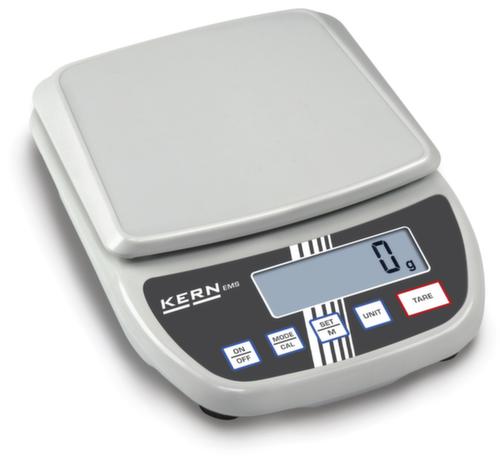KERN Flache Kompakt-Tischwaage, Wägebereich 0 - 12 kg