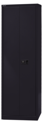 Bisley Aktenschrank Universal, 5 Ordnerhöhen, schwarz/schwarz