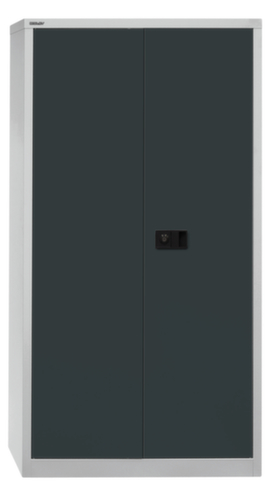 Bisley Aktenschrank Universal, 4 Ordnerhöhen, lichtgrau/anthrazitgrau