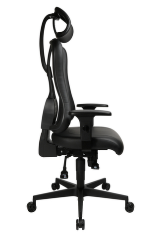 Topstar Bürodrehstuhl Sitness Racer RS mit AL "P4" + KS mit Kopfstütze, schwarz