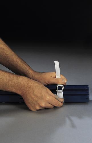 Umreifungsset mit Textilband, Bandbreite 16 mm